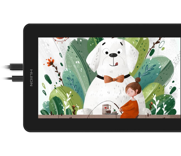 Huion Kamvas 12 Orange + Podstawa - 1050417 - zdjęcie 2